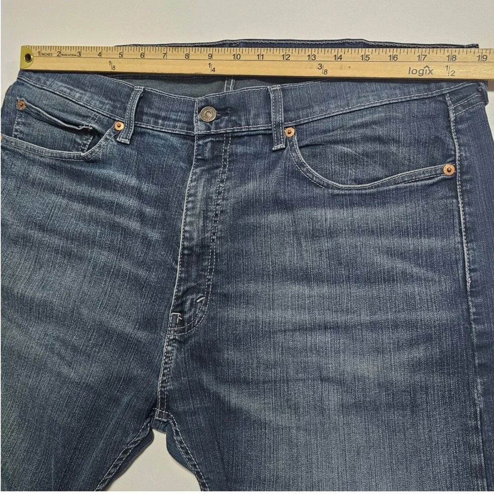 Levis 505 Regular Fit Mens Jeans 38x29 Medium Wash Blue Straight Leg Denim